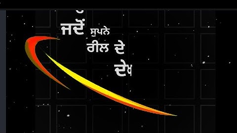 Challa : Rnait new latest punjabi song whattsapp status | black background status