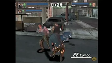 Spider & Cooper Team Up (Urban Reign PS2)