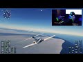 Flying over Antarctica with Logitech X56 Hotas - Microsoft Flight Simulator 2020