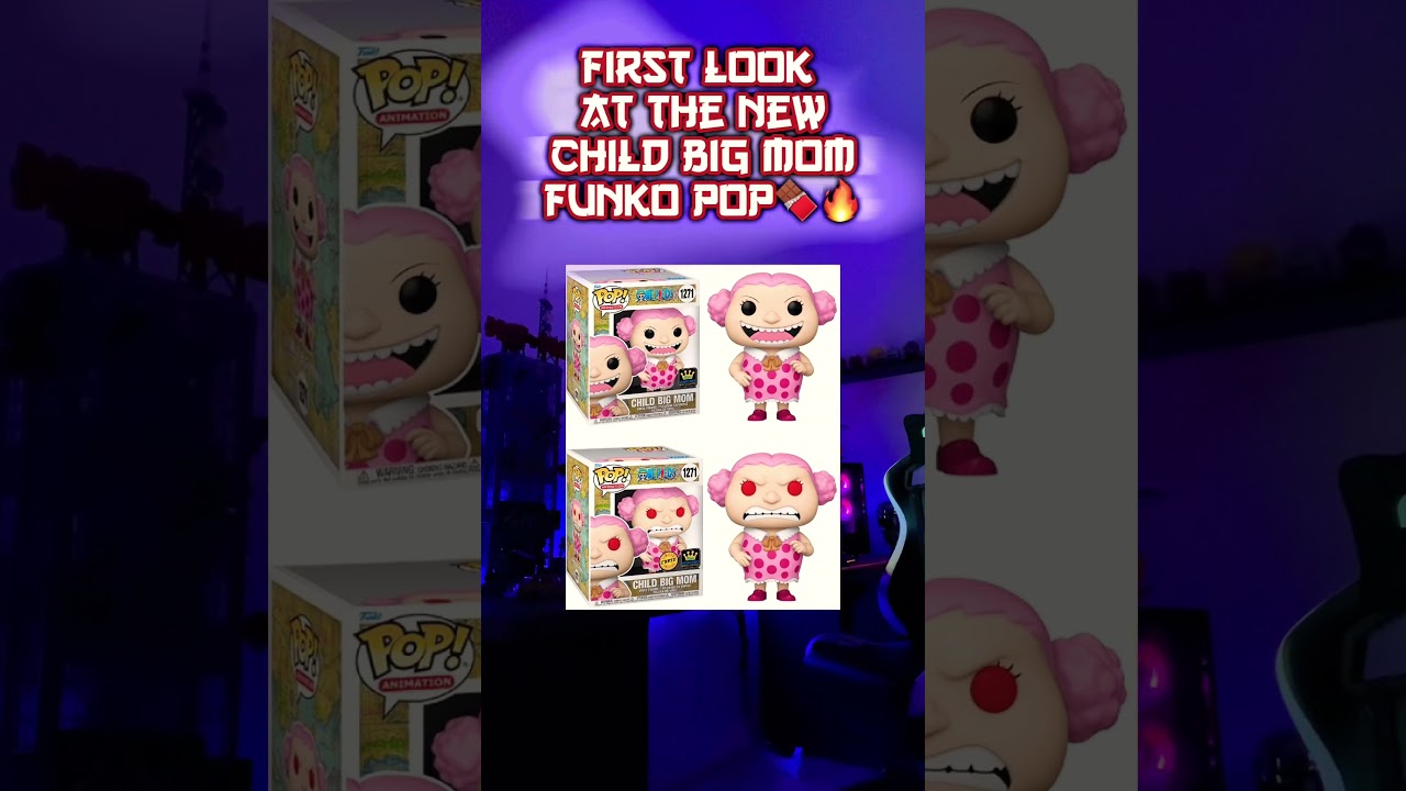 First look at the new Child Big Mom Funko Pop🍫🔥