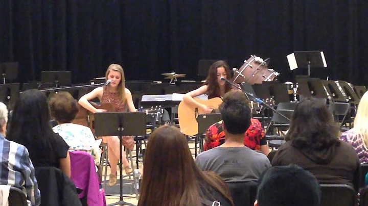 Emily Anderson and Ayami Sappington perform Island...
