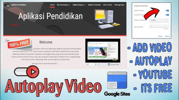 Gambar Video Autoplay