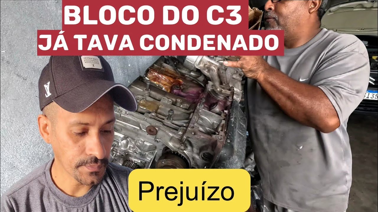 Motor do c3 1.5  condenado cabeçote morto cai numa cilada perigosa -Ep03