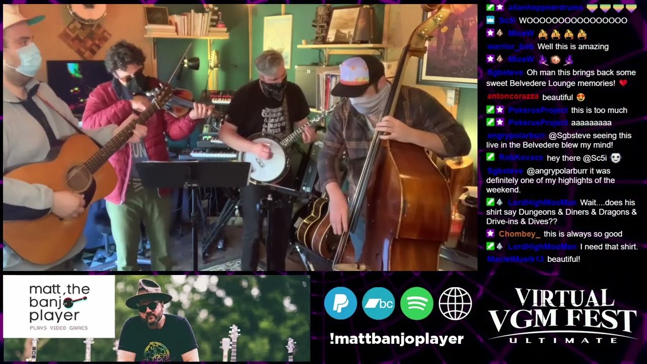 Virtual VGM Fest ULTIMATE | Matt the Banjo Player