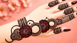 Easy Trending Back Hand Mehndi Design | New Mehndi Design | Mehndi Design |