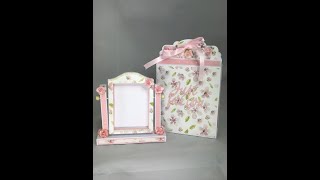 Assembly Tutorial for the Picture Frame Inside a card