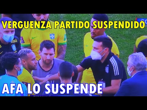 Video: De ce meciul Brazilia vs Argentina a fost suspendat?