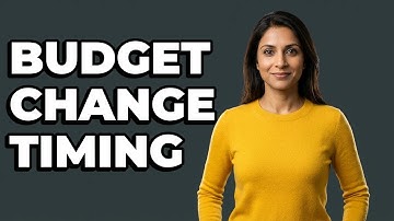 When Should I Submit A Project Budget Change Request?