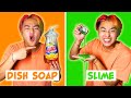 I Made Slime From DishSoap? Trying Life Hacks