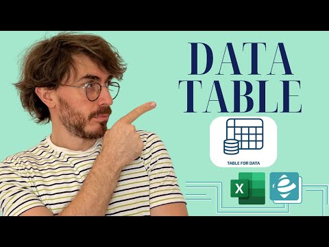 მონაცემთა ცხრილი - Data Table ექსელში