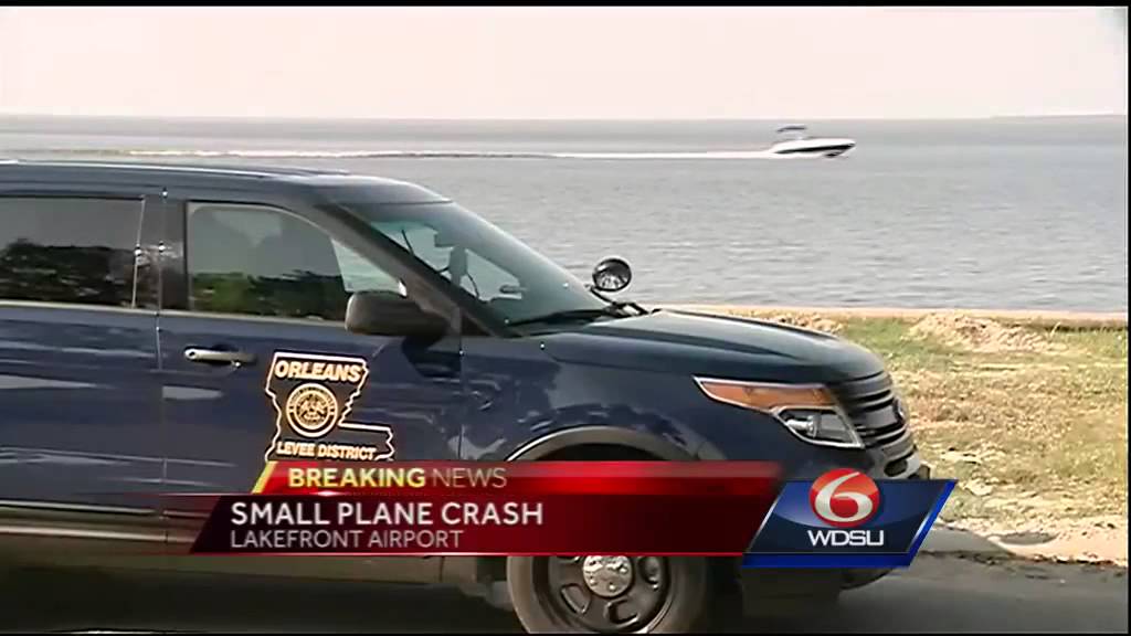 Plane crashes into Lake Pontchartrain near Lakefront Airport YouTube