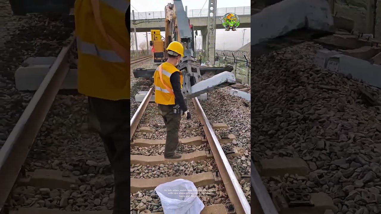 The Ultimate Train Track Remover | Good Tools and Machinery Increase Work Efficiency.