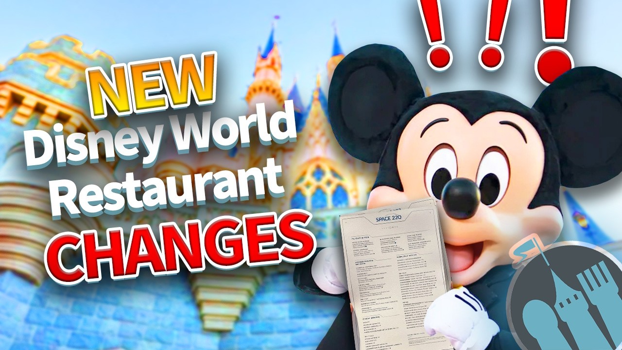 Surprising NEW Disney World Restaurant Changes