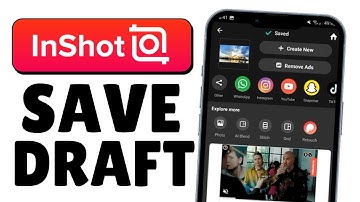 How to Save InShot Draft Video to Gallery | Export InShot Videos Without Losing Edits 2025