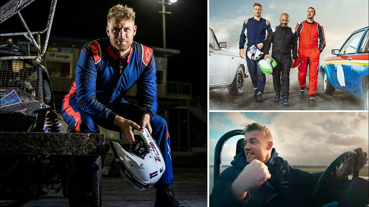 Freddie Flintoff airlifted to hospital after crash while filming Top