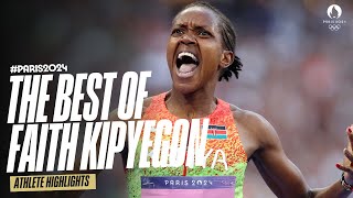 🇰🇪 Faith Kipyegon’s Greatest Olympic Moments | Athlete Highlights