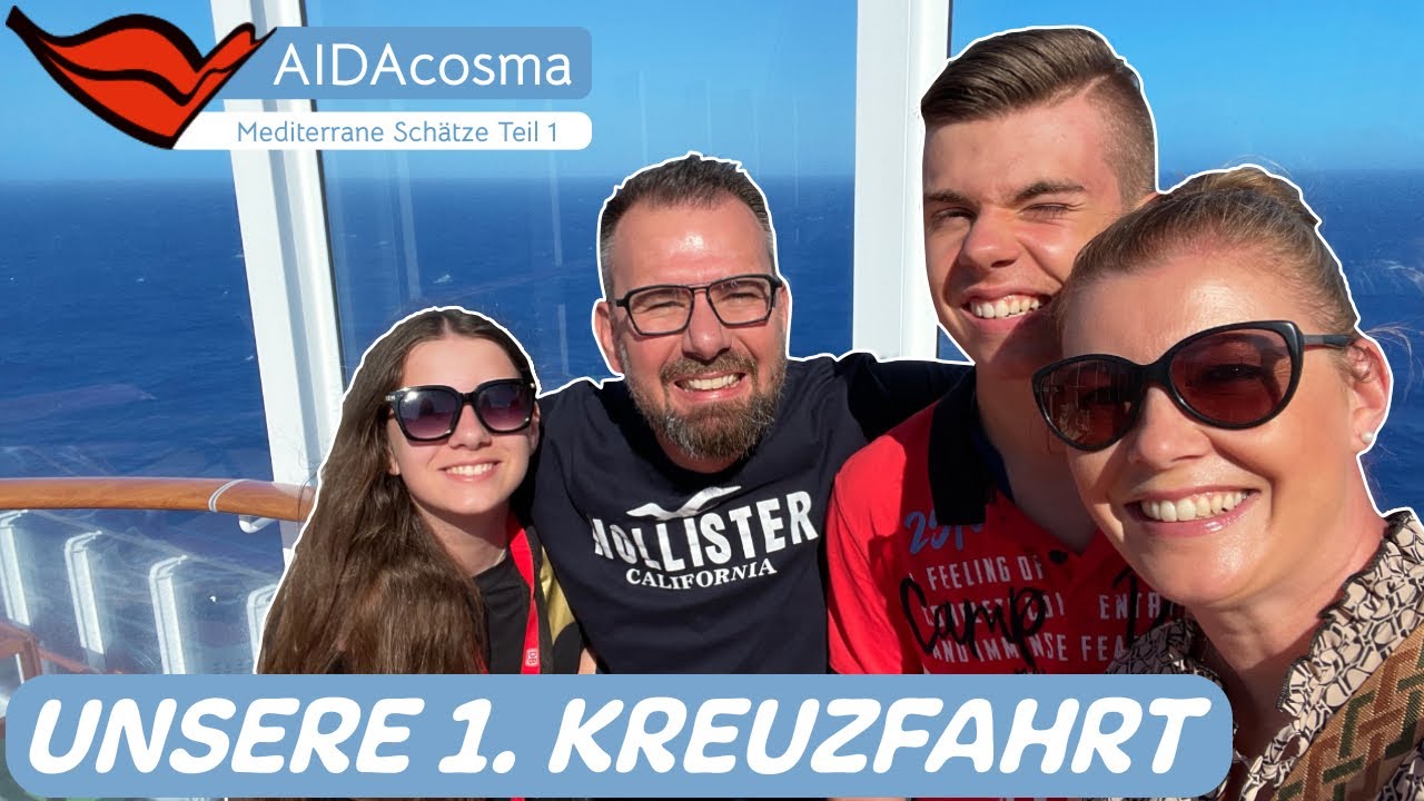 Das 1. Mal auf KREUZFAHRT ⛴ AIDAcosma Teil 1 #aida #luluundleon #urlaub