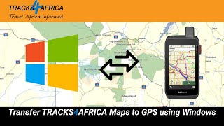 Transfer T4A Maps to GPS using Windows screenshot 2