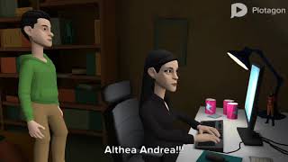 Althea Andrea Salutes On Jeff 171 And Gets Grounded