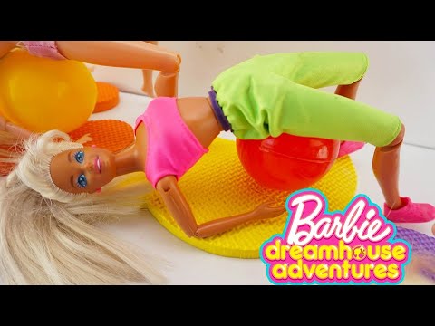 Barbie Is Excited For Her Fun Morning Gym Workout Routine
