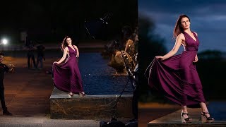 BTS #12 - Night Portrait w/ Off Camera Flash (ft. Godox AD400 Pro & V1) screenshot 4