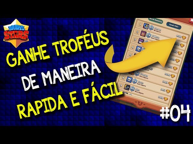 Como Ganhar Trofeus Faceis Em Brawl Stars Brawl Stars Dicas - como subir meu trofeus no brawl stars