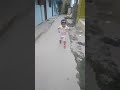My doll running