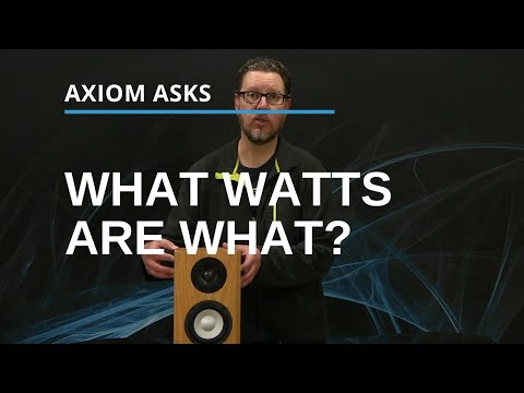 Vidéo: Combien de watts font 97 dB ?