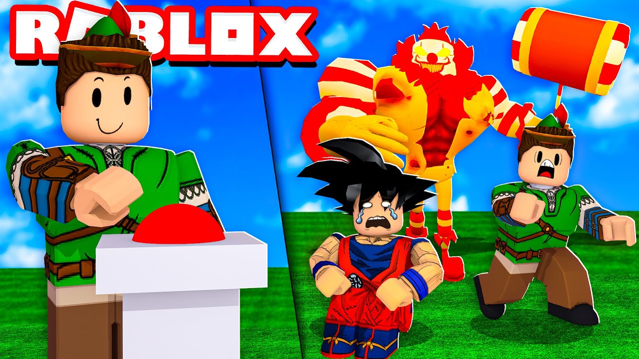 NOOB VS PRO: NÃO PRESSIONE O BOTÃO NO ROBLOX 3!! 