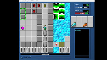 CCLP3 level 102 solution - 355 seconds