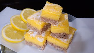 How To Make Keto Lemon Bars | Keto Lemon Bar Recipe | Keto Sweets