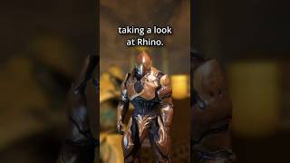 Rhino Warframe Beginner Build