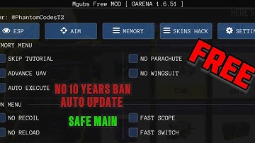 Mgubs Cod Gr [1.6.51] External Injector Free