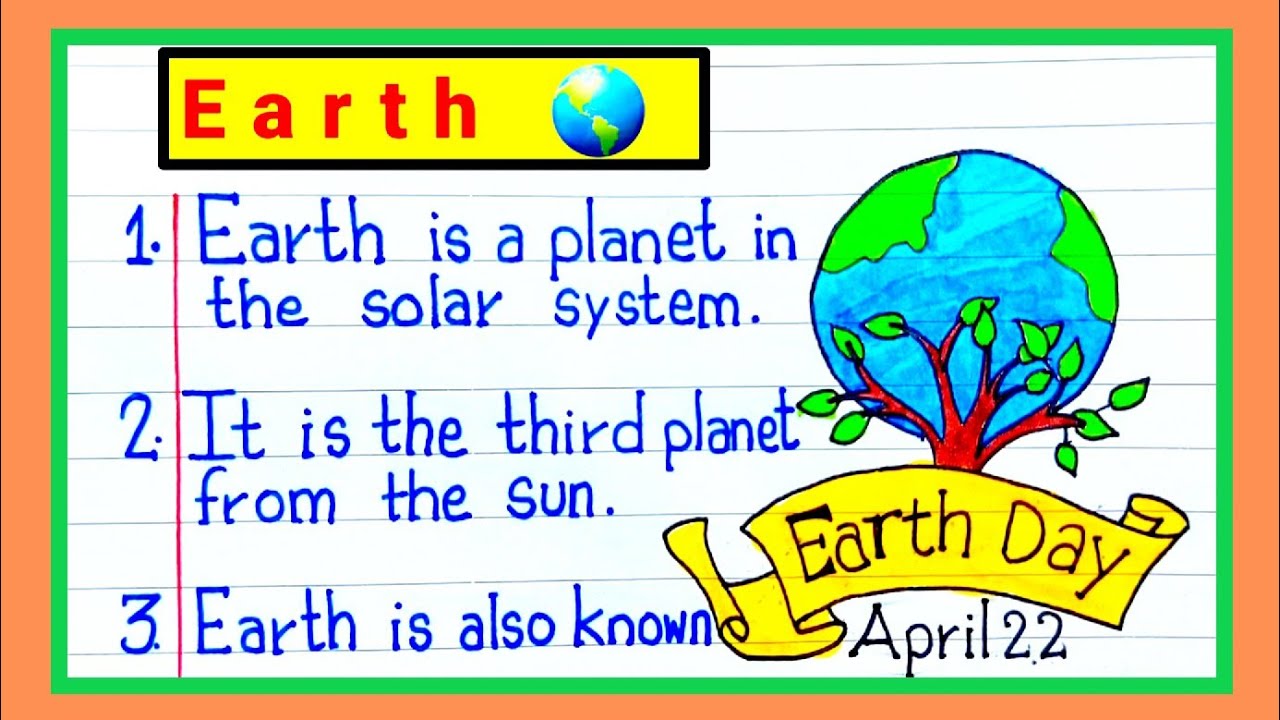 10 Lines On Earth In English Essay On Earth Earth Day Essay World 10-lines-on-earth-in-english-essay-on-earth-earth-day-essay-world