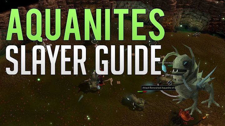Aquanite AFK slayer guide | Runescape 3