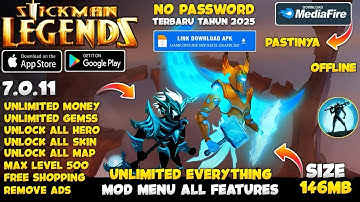 🚀NEW🧲❗Stickman Legends Mod APK | Unlimited Money & Power | Best Action Fighting Game 2025 🔥🔥😱😱⚡⚡