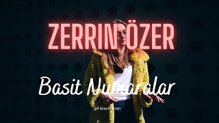 Basit Numaralar - Zerrin Özer | ispanyolca Sözleri | Letra en español | Subtítulos | Lyrics Resimi