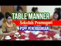 Table Manner Pramugari PSPP Penerbangan 2021