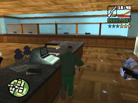 GTA: San Andreas Türkçe Bölüm 33 #Small Town Bank