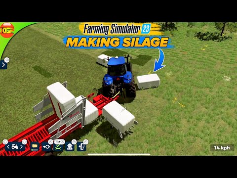 How To Make Silage/ Silage Bales in Farming Simulator 23? fs23 Tutorial