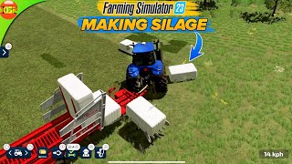 How To Make Silage/ Silage Bales in Farming Simulator 23? fs23 Tutorial