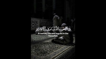 سورة فصلت من الآية ٣٠ إلى الآية ٣١ بصوت الشيخ ناصر القطامي ❀