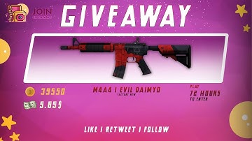 CS:GO GIVEAWAY #92 (M4A4 | EVIL DAIMYO | FN)