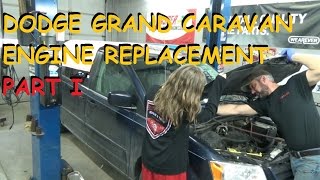 Dodge Grand Caravan 3.8 - Engine Replacement - Part 1