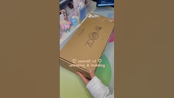 zoom65 v2 #zoom65v2 #mechanicalkeyboard #keycaps #unboxing #asmr