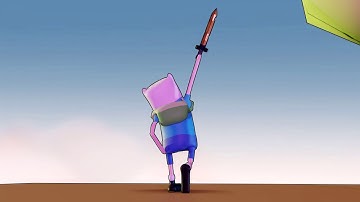 Finn Adventure Time  - Blender 2.8 character modeling timelapse- Fan art