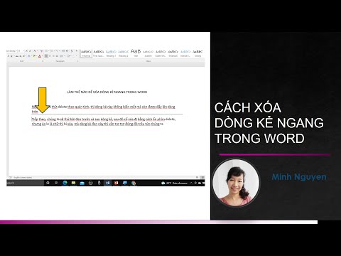 #1 Hướng dẫn cách xóa dòng kẻ ngang trong Word Mới Nhất