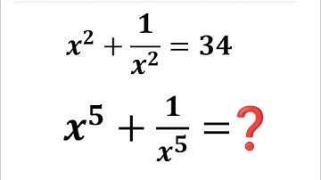 Olympiad Mathematics | Learn to find the value of x^5+(1/x^5) | Math Olympiad Preparation