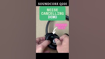 Soundcore Q20i ANC Demo – Silence the Noise!  #soundcore #ANCheadphones #NoiseCacelling #TechShorts