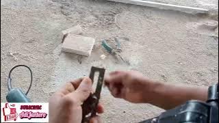 membuat alat untuk melubangi media GRC